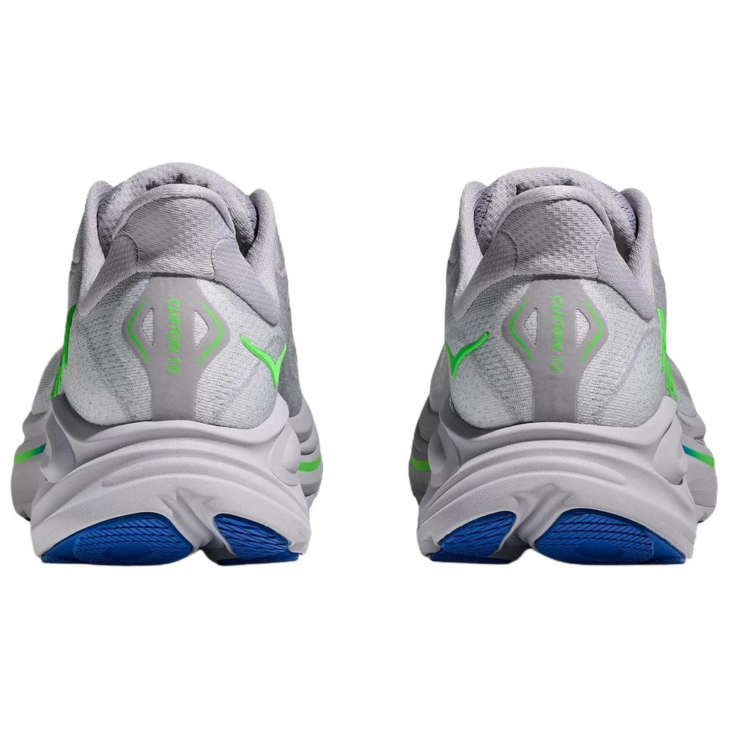 HOKA One One CLIFTON 10 Дышащие Поддерживающие Повседневные Беговые Кроссовки Мужские Серые Широкая Посадка 1162032-AYNN