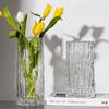 Прозрачная стеклянная ваза для цветочной композиции, бутылка для цветочной композиции, декор для гостиной и обеденного стола