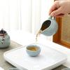 Portable Ge Kiln Ceramic Travel Tea Set