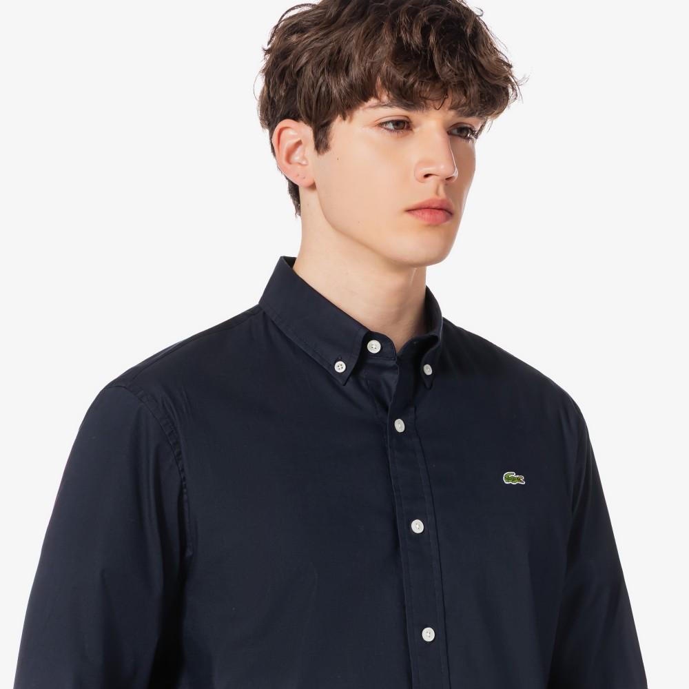 Lacoste Мужская базовая оксфордская рубашка CH154E-56G166