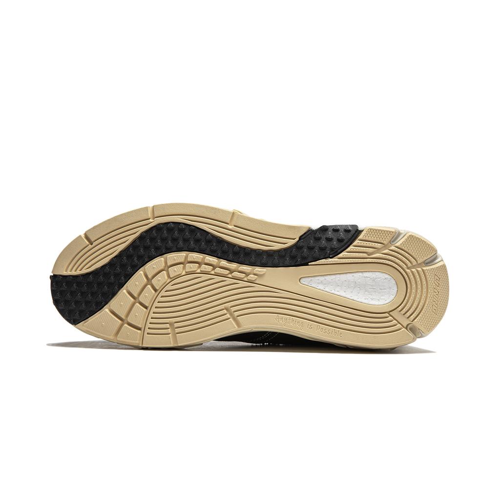 Li Ning Wujie Mid удобные универсальные амортизирующие износостойкие сбалансированные высокие кроссовки для скейтбординга мужские черные AZGU009-1