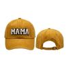 Унисекс Стильная Хлопковая Бейсболка MAMA MINI Хип-Хоп Кепка от Солнца Шляпа для Улицы для Женщин Девочек Мальчиков Малышей Мамы/Детей