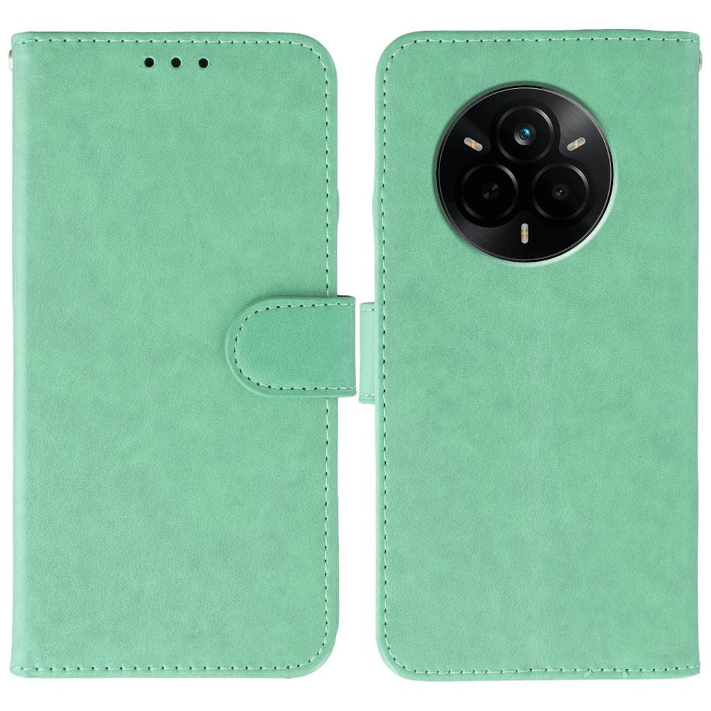 For Realme 14 Pro 5G Case PU Leather Flip Wallet Phone Cover with Strap