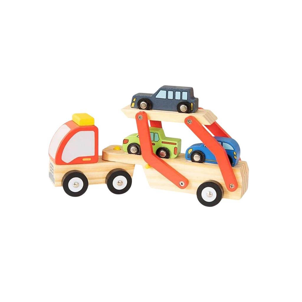 Tooky Toys Детская/Детская Моя Первая Деревянная Игрушечная Машинка-Транспортер