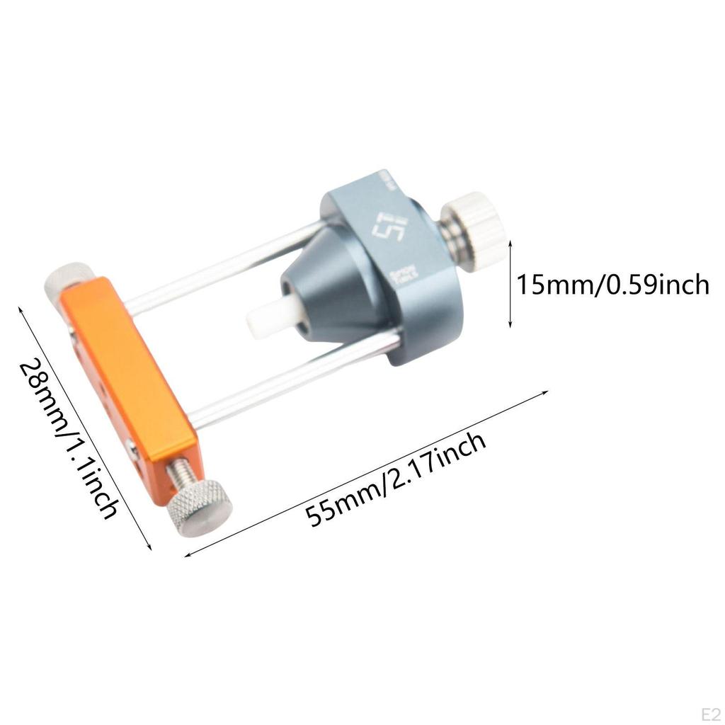 Круглые клеевые стержни Позиционирующие тиски Центровочное керно Принадлежность 2,1x1,1 дюйма для энтузиастов DIY