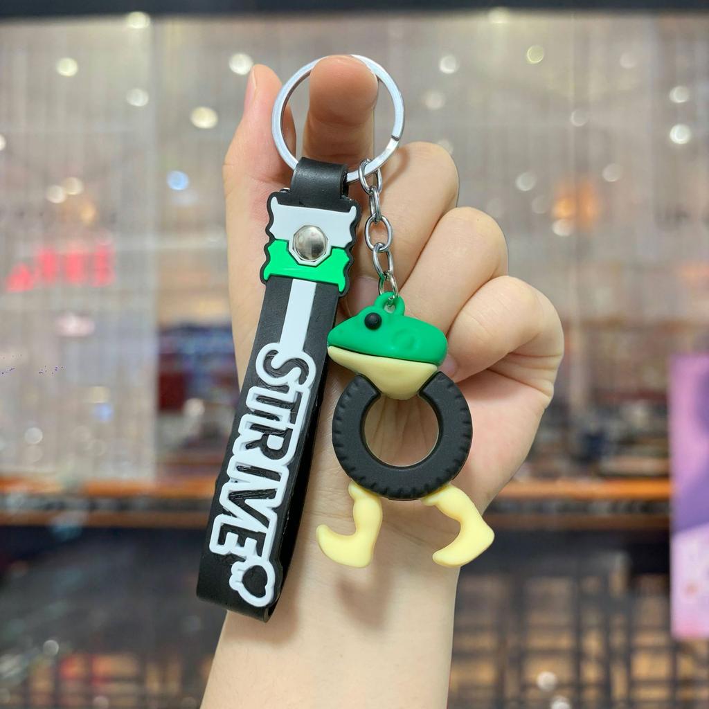 Брелок-кукла Шаньхайцзин Экзотический зверь Смешной Абстрактный Человечек из деревянных палочек Акула Маленькая подвеска