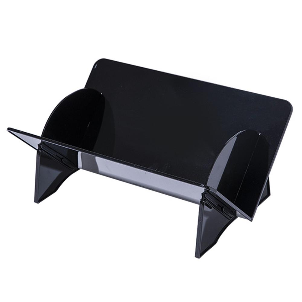 Tilted Desktop File Organizer Book Stand Document Holder Reading Rack Storage Shelf