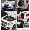 Масштаб 1/24 Benz G-KLESSA AMG G63, литая под давлением модель автомобиля, игрушечный автомобиль с откатным механизмом, звуком и светом для детей, коллекция подарков для мальчиков и девочек
