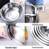 Ningzhao 70cm Round Stainless Steel Mixing Bowl