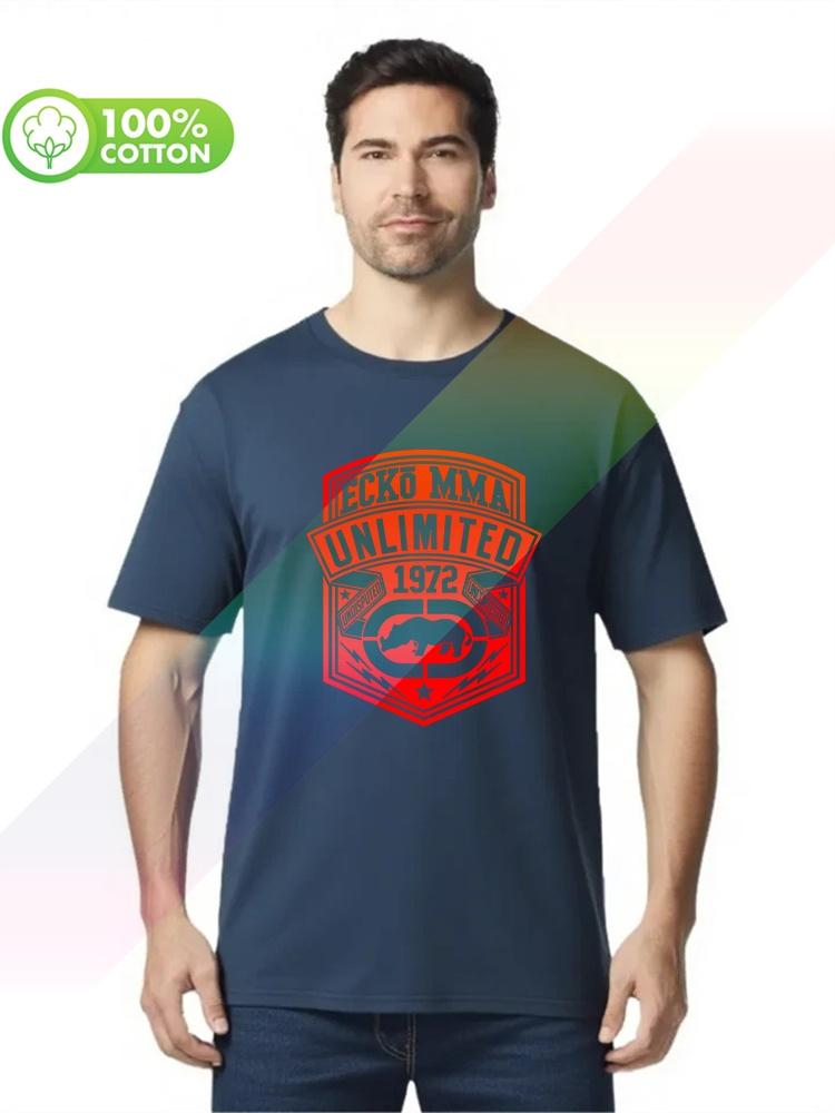 2026   Selling 100% Cotton Men's T-shirt Ecko_unltd Funny Male Round Neck Short Sleeve S-xxxl Tops Tees