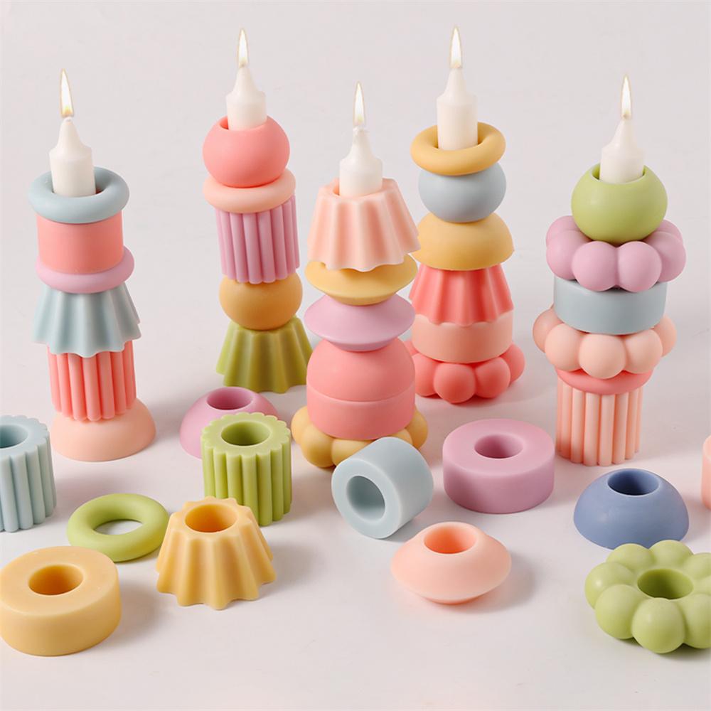 Стеклянная форма для свечей, форма для изготовления ароматических свечей своими руками, для конических свечей диаметром 2,2 см, инструменты для рождественского украшения ручной работы