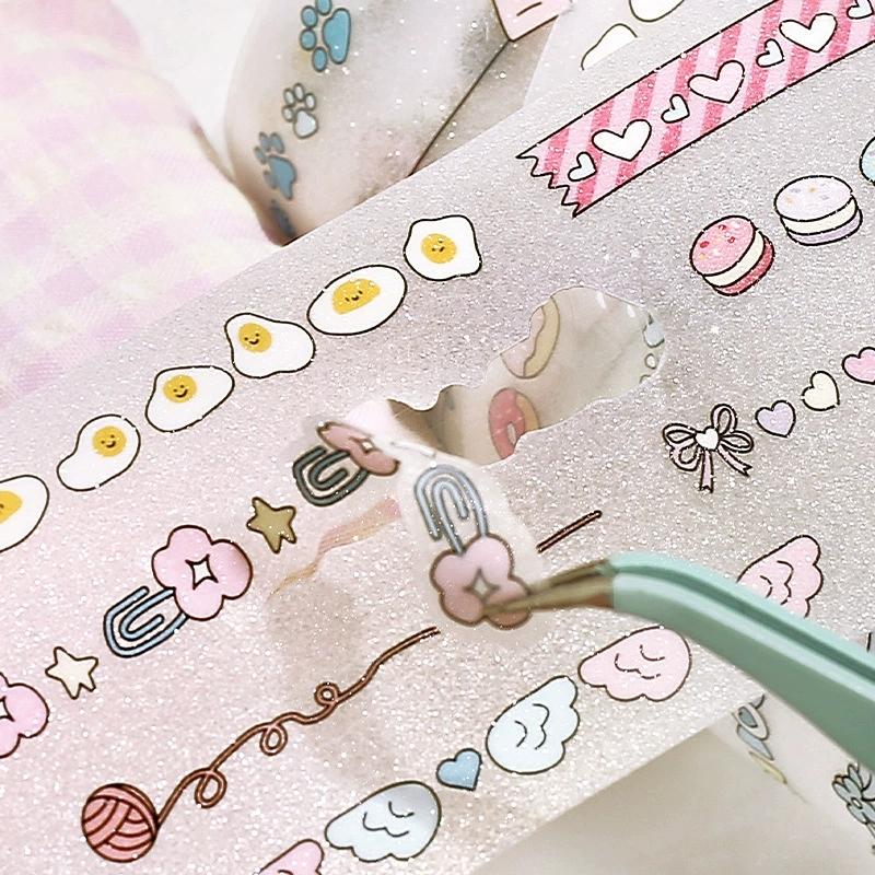 MINKYS Drean Star Butterfly Decorative Tape Sticker Scrapbook Journal DIY Tape Schoool Stationery