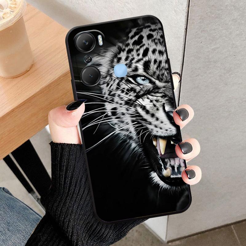 For Infinix Hot 12 Pro Phone Case Shockproof Bumper Funda Cover For Infinix Hot 12 Pro X668C Popular Painted Silicone Case