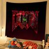 Стрелялка D-Doom Подвесной богемный гобелен Дешевый хиппи настенный гобелен Богемные настенные гобелены Настенный гобелен с мандалой