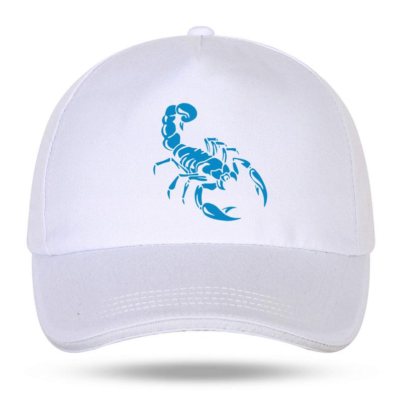 New Unisex Women Fashion Scorpion Baseball Caps for Hip Hop Cotton Trucker Cap Bone Dad Hats