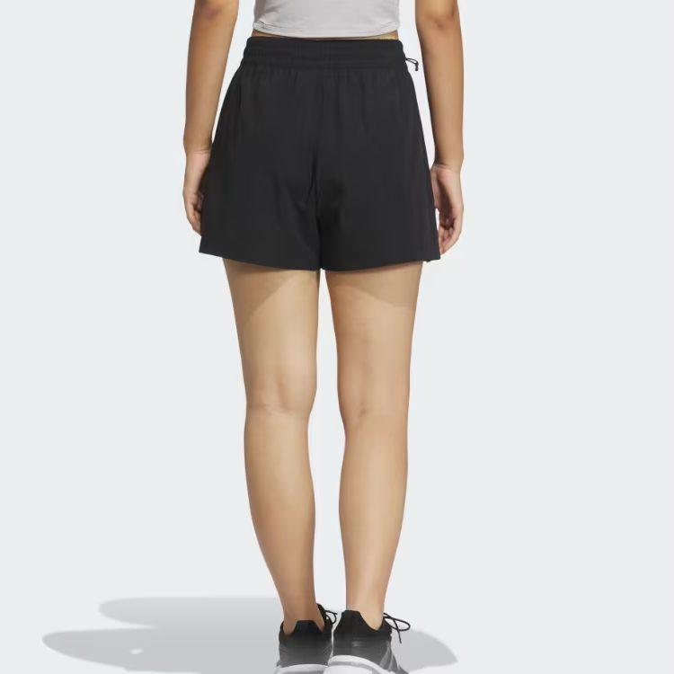 adidas Sportlife МОДНЫЕ ТКАНЫЕ Повседневные шорты Женские Черные JM8826