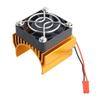 Metal Material Heat Sink 3660 Motor Motor Radiator Cooler Cooling Fan  1/10 Scale RC Cars