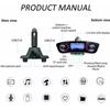 Беспроводной Bluetooth 4.0 Автомобильный MP3-плеер FM-передатчик AUX Аудиоприемник TF USB Flash Музыкальные плееры Двойное зарядное устройство USB