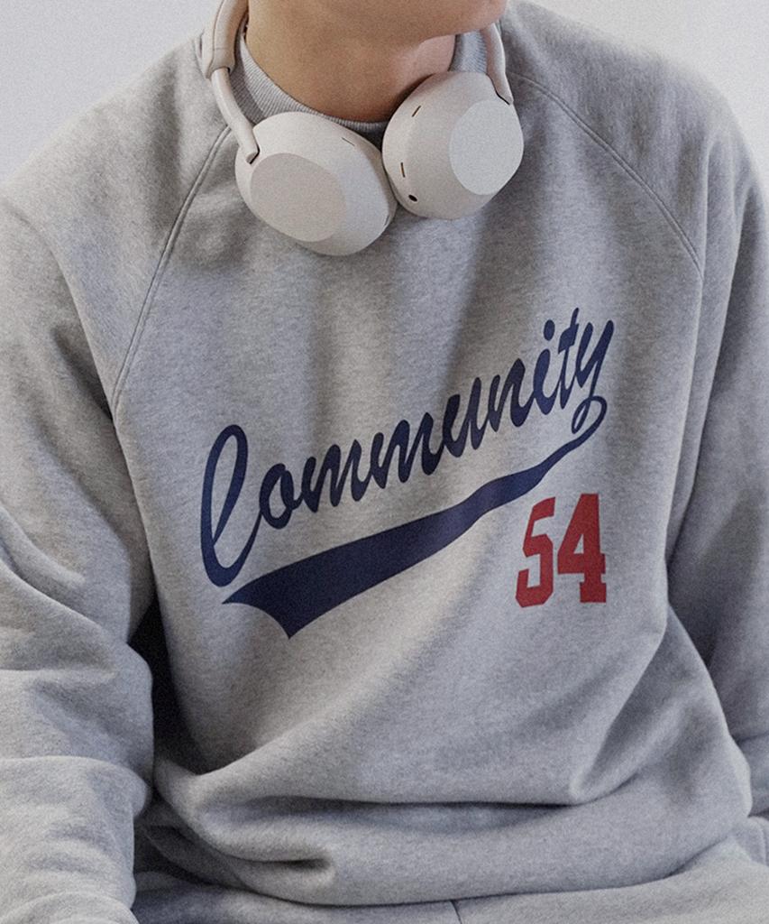 Deomail [Набор] Свитшоты и брюки Community 54 - Серый