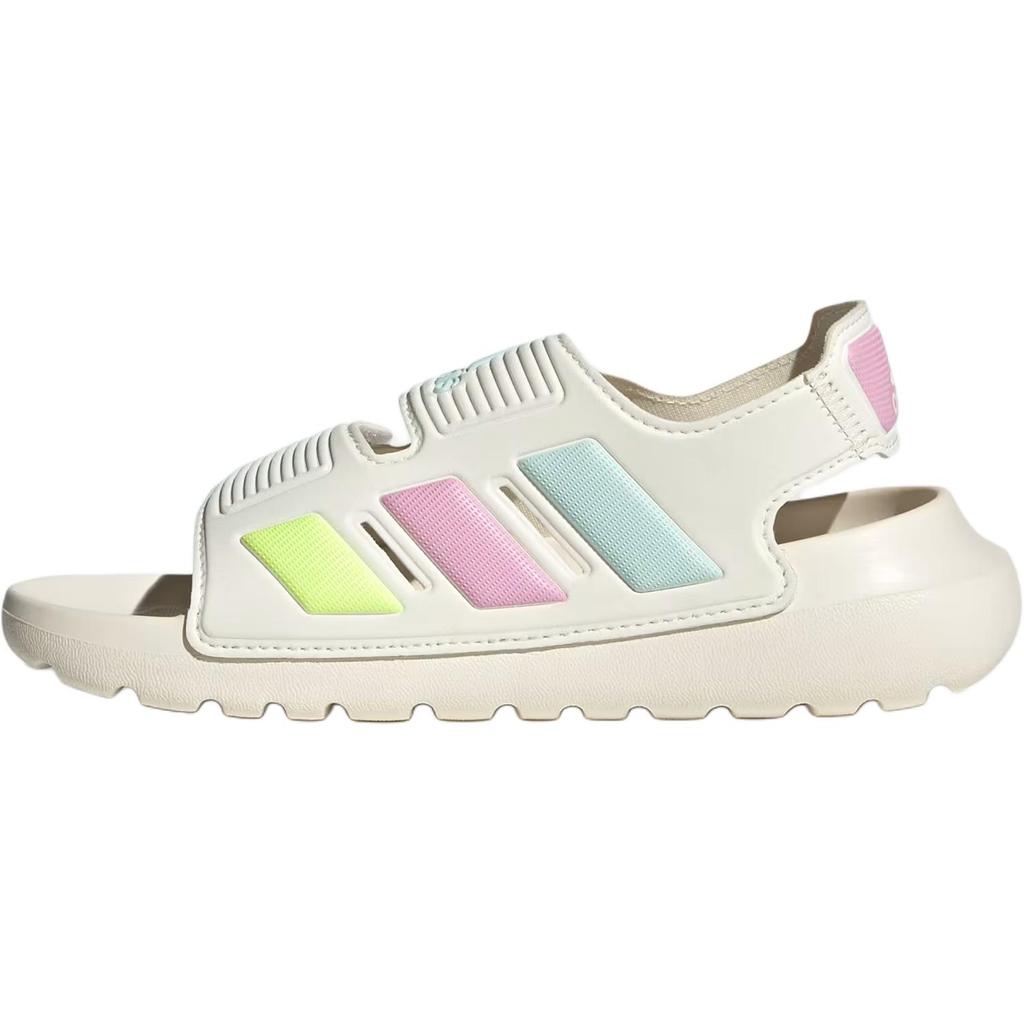 Adidas Altaswim 2.0 Comfortable Soft Non-Slip Durable Low-Top Kids Sandals Kids Sandals White JI3062