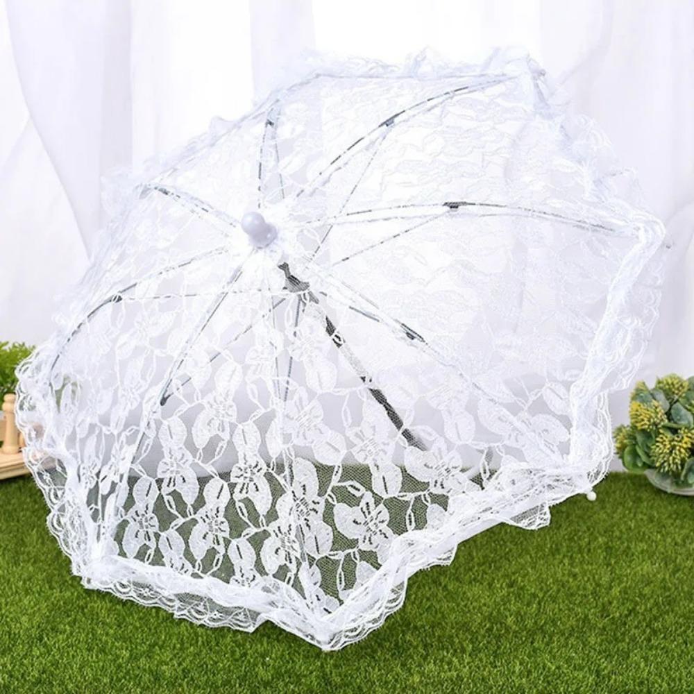 Mini Sunshade Umbrella Embroidery Palace Umbrella Bride Wedding Umbrella Bridal Marriage Party