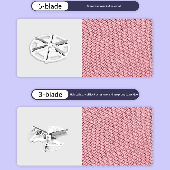 Долговечный USB-аккумулятор, удаление катышков, длительный срок службы батареи, свитер, одеяло, шариковая бритва для ворса, триммер, хозяйственные принадлежности, бритва для одежды