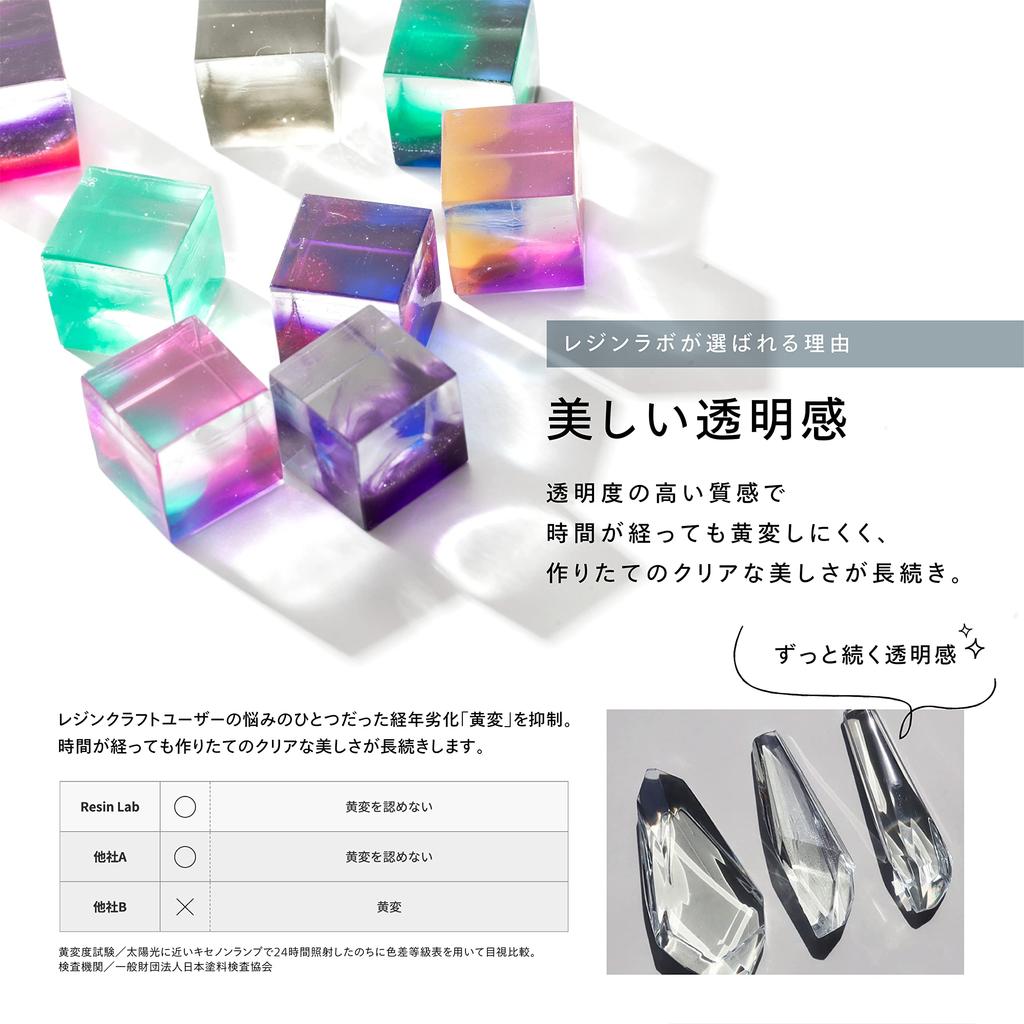 KIYOHARA in Resin Lab LED resin liquid 500 г x 2 флакона набор [Сделано в Японии] RLR500-2S