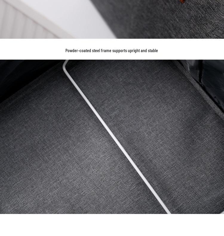 Складной стальной каркас, органайзер для хранения с корзиной