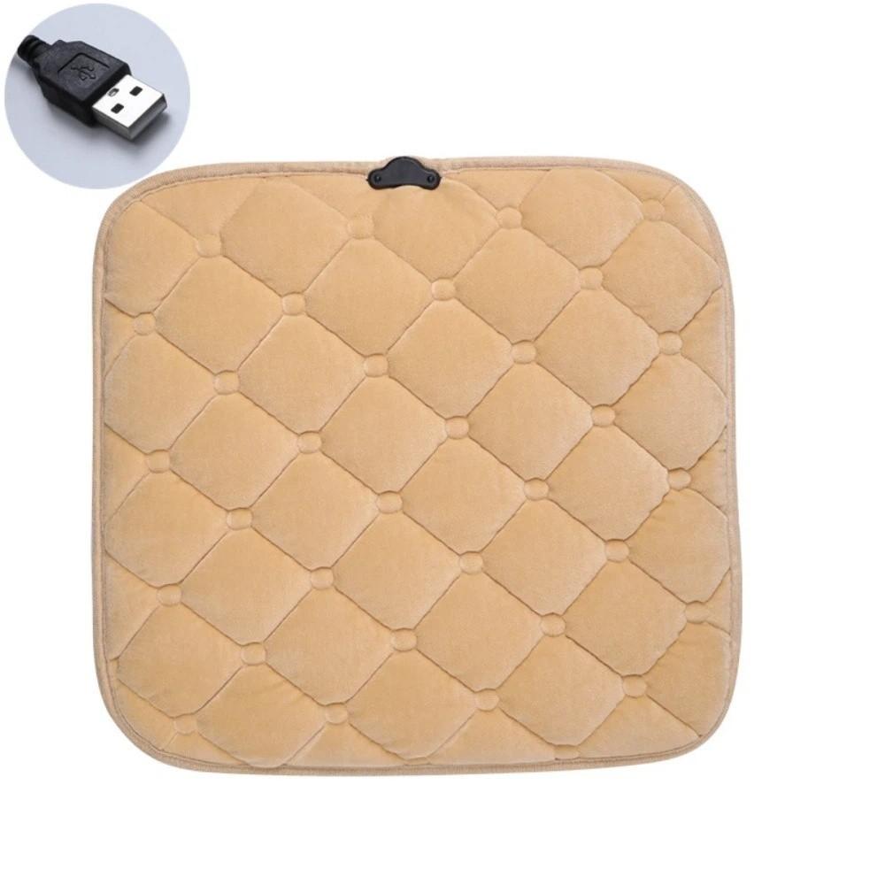 Non Slip Bottom Electric Seat Heater USB Car Seat Heating Pad Portable Winter Seat Cushion Car