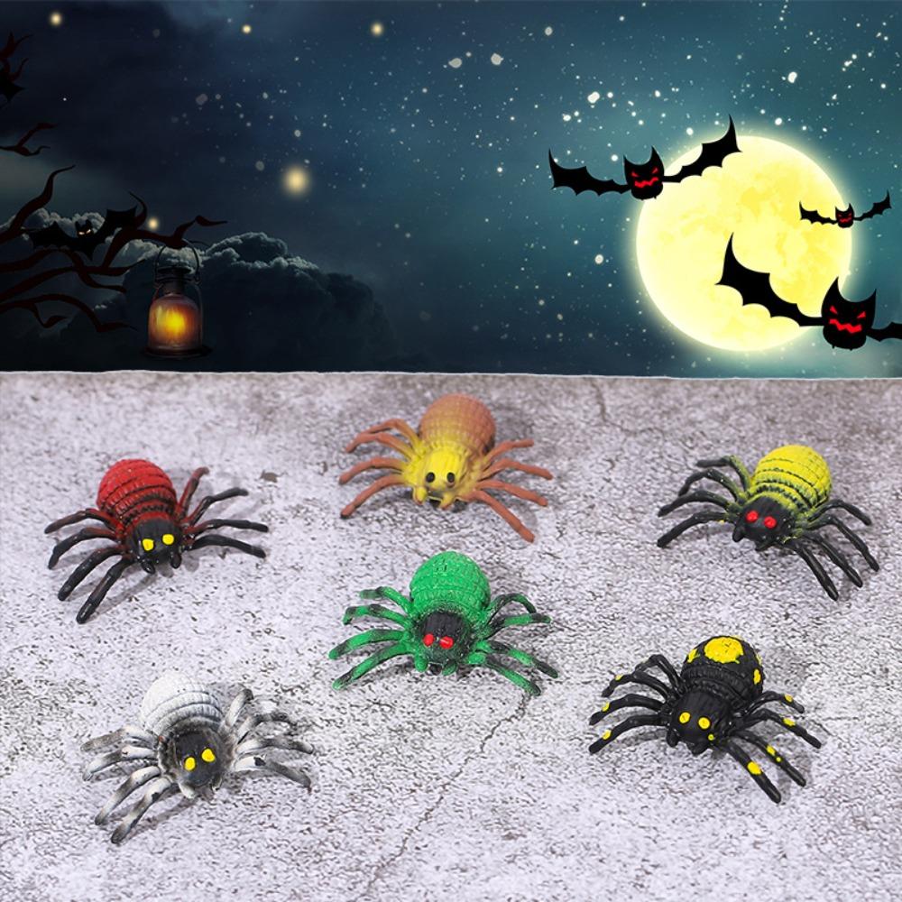 10pcs Resin Miniature Ornaments Halloween Desktop Figurines Cute Village Accessories Home Bar Decor