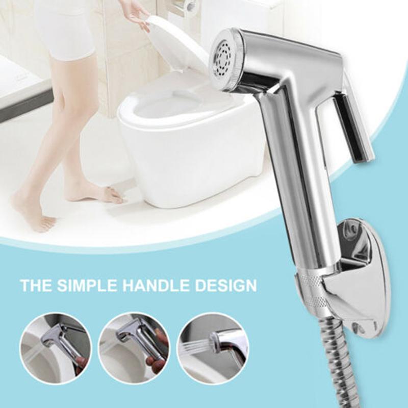 Хромированный биде-распылитель, гигиенический туалет, душевая головка, шланг для смыва в ванной
