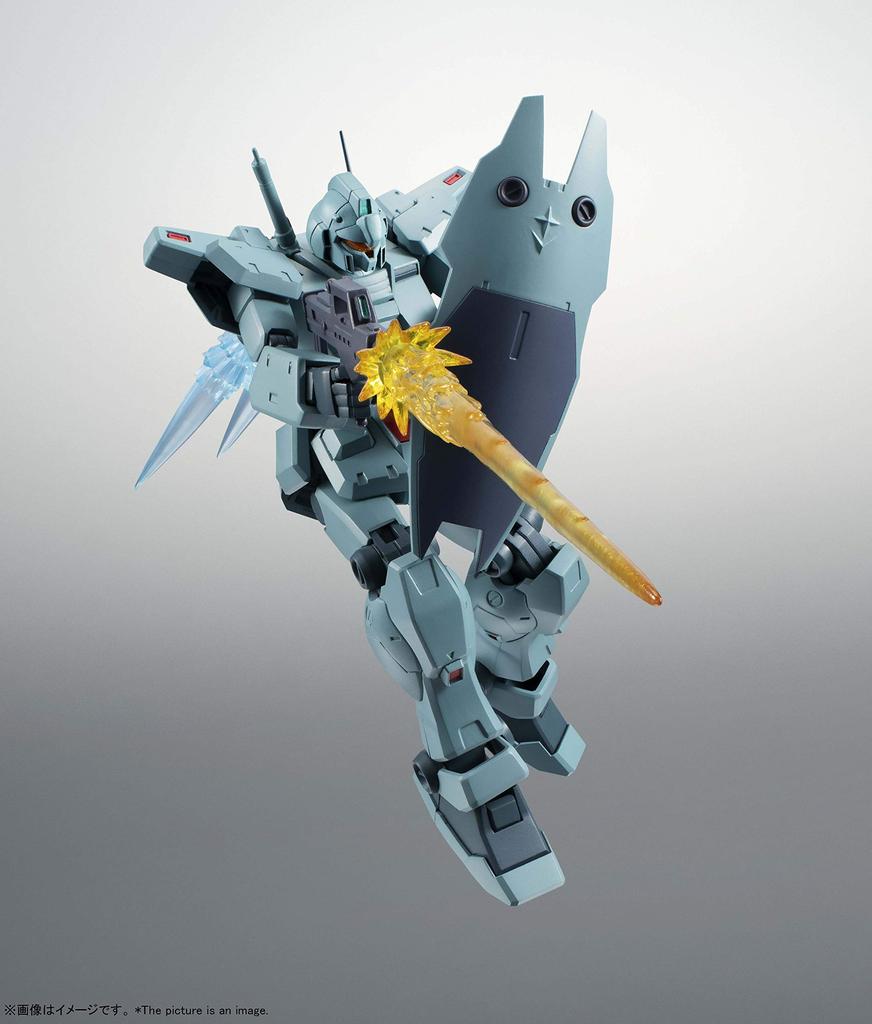 TAMASHII NATIONS ROBOT Spirits Mobile Suit Gundam 0083 [SIDE MS] RGM-79N Jim Custom ver. АНИМЕ. приблизительно. 125 мм окрашенная подвижная фигурка из АБС и ПВХ