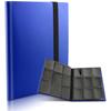 Collectible Card Binder Album 360 Card Holder 9 Pockets Trading Card Binder Album Large Capacity