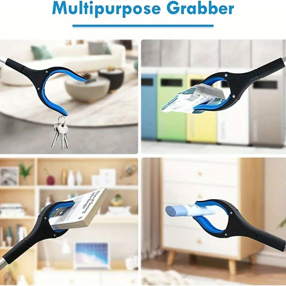 Easy To Hold Garbage Grabber Collapsible Trash Reacher Picker Foldable Litter Picker  Garden