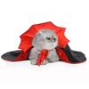 Halloween Cat Cosplay Costume Indoor Kitten Horn Cape House Party Puppy Stuff Holiday Pet Vampire Character Costumes Pets Cape
