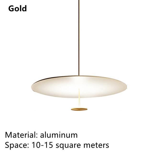 Lumina Dot Pendant Lamp Postmodern black and gold light Retro ufo light Kitchen Hanglamp Creative Indoor coffee shop lights