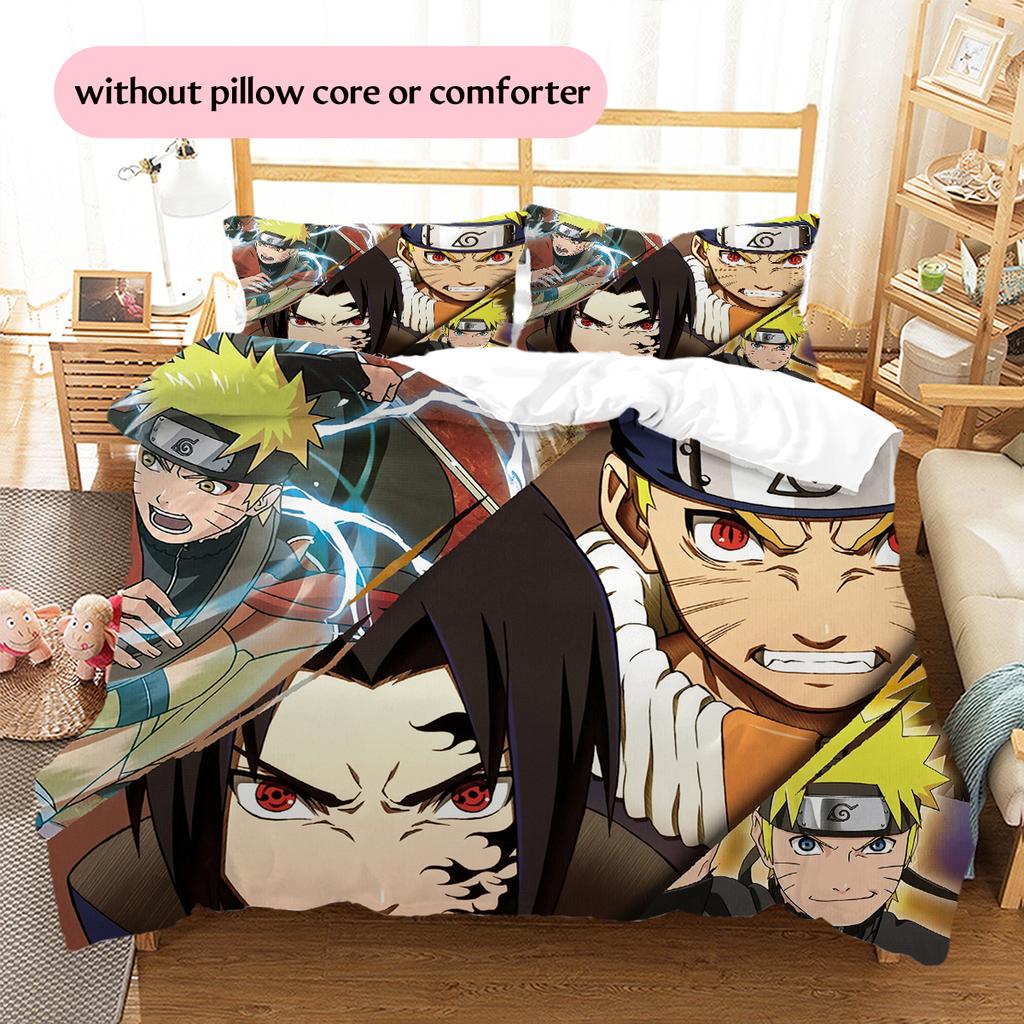 Naruto Classic Anime Bedding Set, Popular Series Bedroom Decoration, Versatile Household Gift.chl