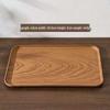 Прямоугольный сервировочный поднос LISMins с имитацией текстуры дерева