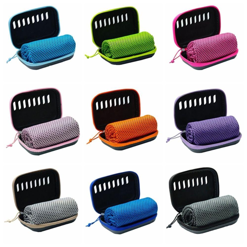 EVA Boxed Sports Cooling Ice Towel Polyester Running Fitness Towel Summer