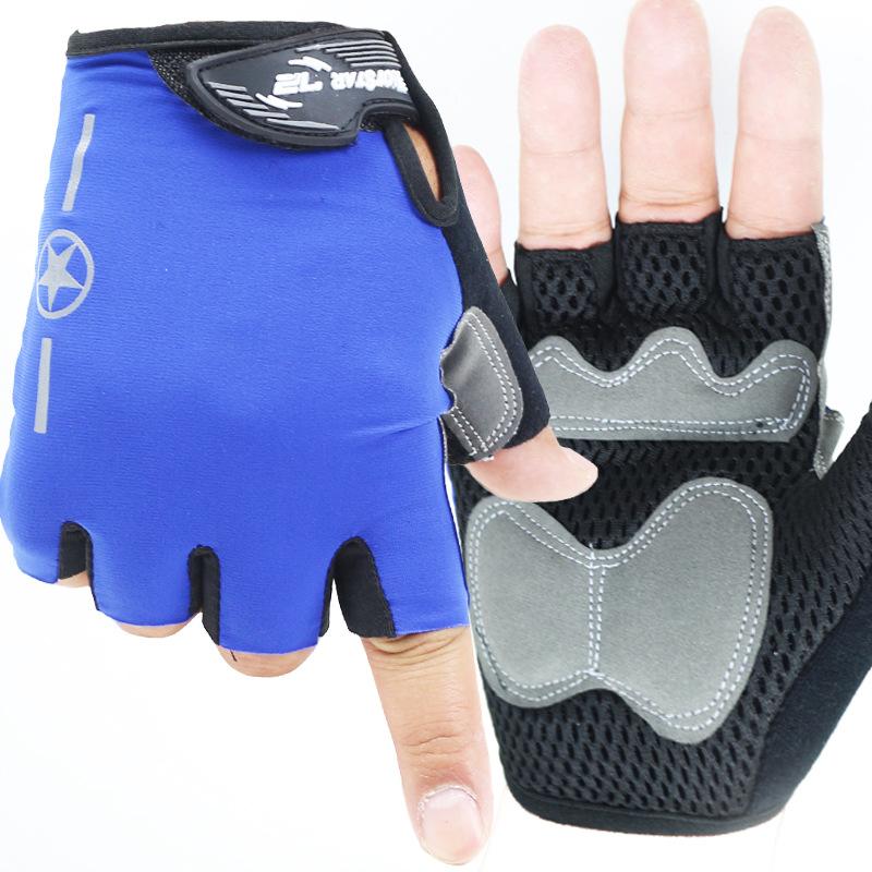 Cycling Half-finger Gloves, Sunscreen and Non-slip for Men and Women, Summer and Autumn Cycling, Outdoor Sports, Fitness Training Models