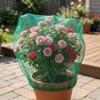 Breathable Mesh Plant Covers Drawstring Transparent Insect Net Barrier Reusable Multipurpose Tomato Cage Protective Net