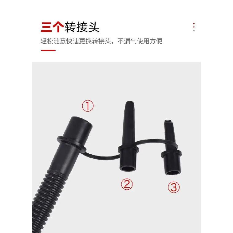 Portable Outdoor Foot Pump Air Inator for Camping Mat Mattress Balloon Swimming Floating Accessories Inflator for Pad Boat Bed