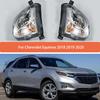 1 шт. Левая/Правая Автомобильная Передняя DRL Противотуманная Фара Для Chevrolet Equinox 2018 Автомобильная Лампа для Вождения Дневной Ходовой Свет Бамперная Лампа