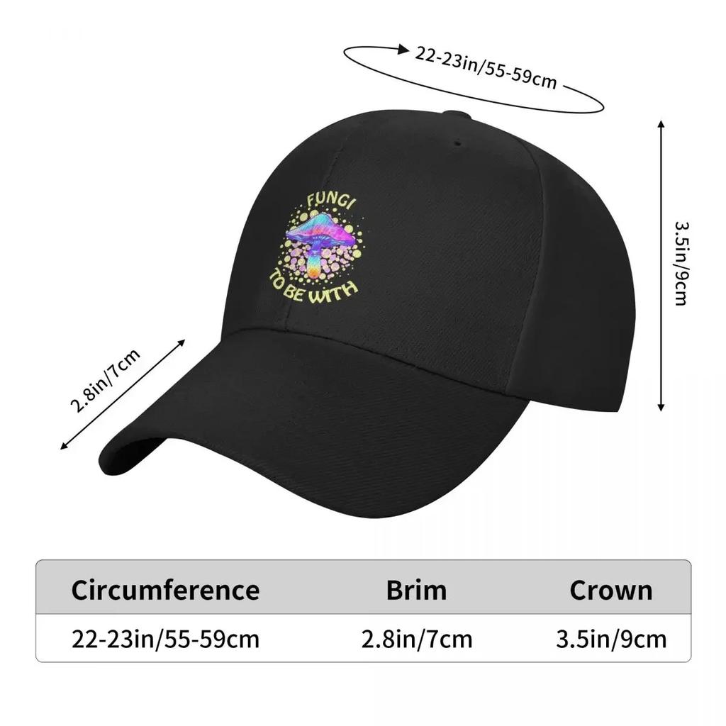Fungi To Be With Baseball Cap Sunhat sailor cap for men hiking hat Sun Hats For Women Men's