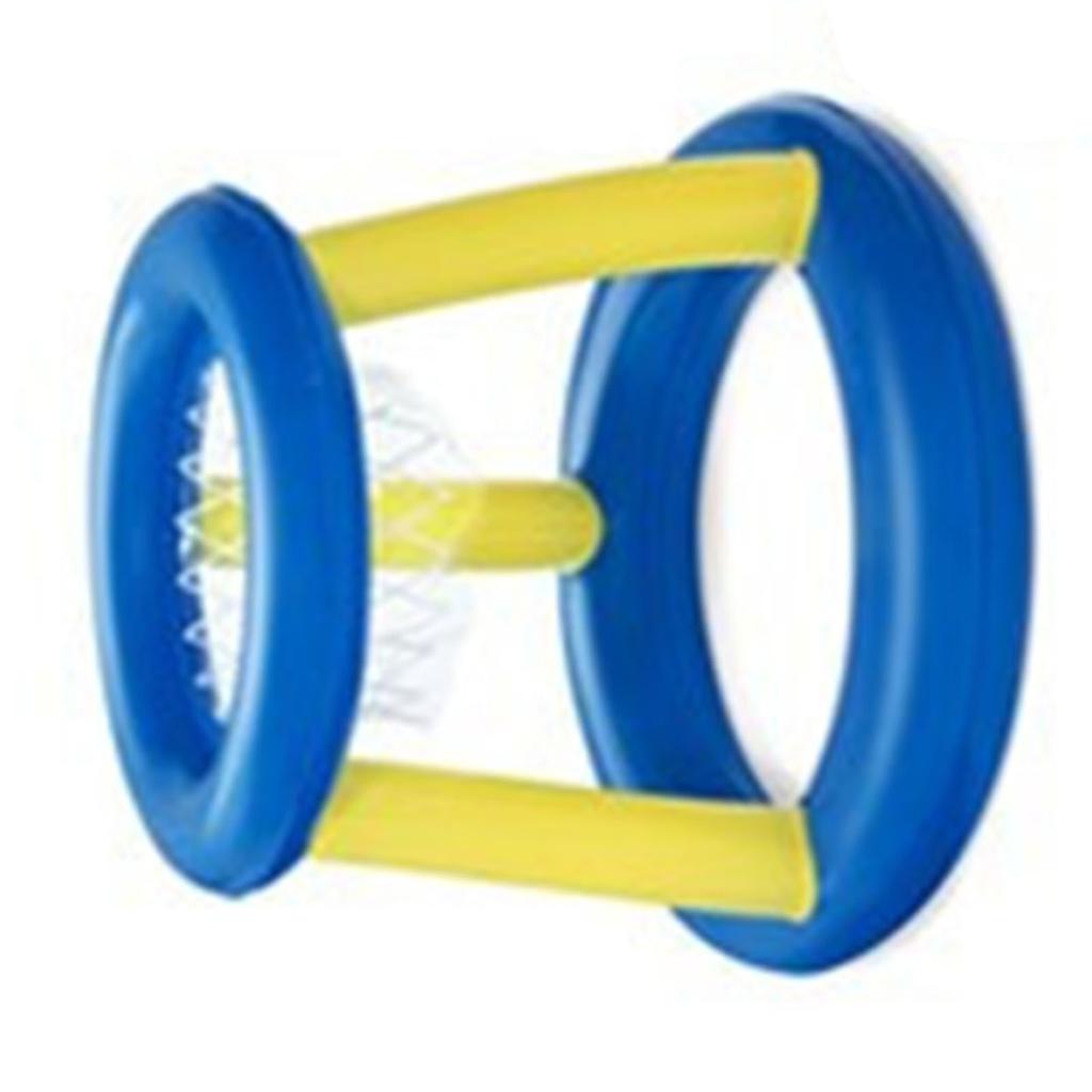 Надувной бассейн, волейбольный комплект с волейбольной сеткой, кольцами, утолщенный, безопасный, портативный надувной бассейн