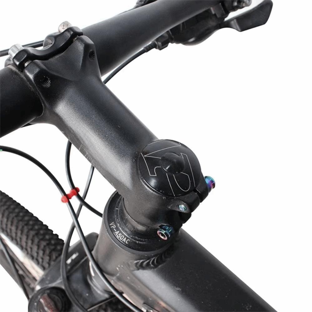 10pcs Dustproof Bicycle Headset Cover Rubber Material Bike Headset Screw Cover Outdoor
