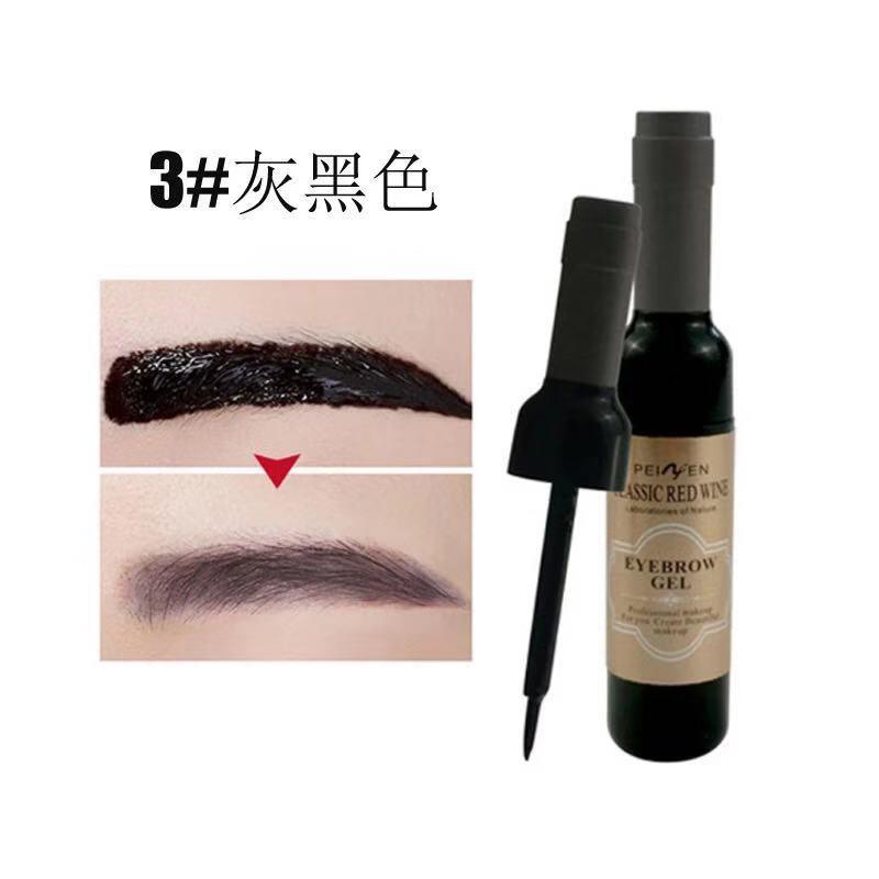 Отрывной гель для бровей Полуперманентный 3D тонирующий крем для бровей Натуральный долговечный гель для бровей Длительный срок действия 24 часа Татуировка для бровей Натуральный