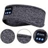 Wireless Music Sleep Mask Headband with Built-in Earphones and Bluetooth for Sleeping, Sport and Meditation