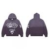 Мужская винтажная хлопковая толстовка с капюшоном Streetwear с графическим принтом Пуловер Свитшот Осень 2025