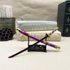 24cm Enma Katana 1:6 Metal WeaponsModel One OP Piece Anime Replica Roronoa Zoro Collectible Action Figure Accessory Toy Boy Gift